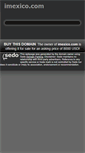 Mobile Screenshot of imexico.com